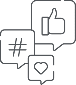 Likes and Comments Icon