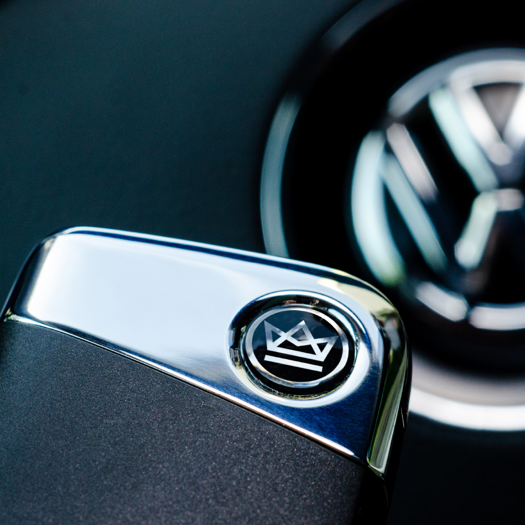 VW keys with the camperking logo displaying on it