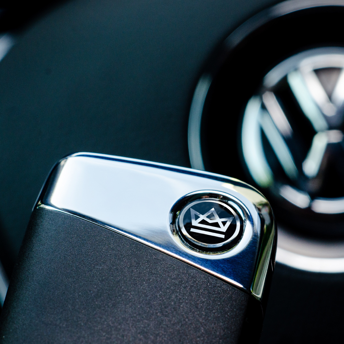 VW keys with the camperking logo displaying on it