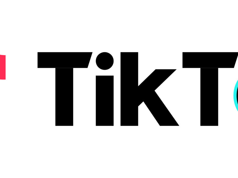 TikTok icon. Isolated TikTok logo on white background.