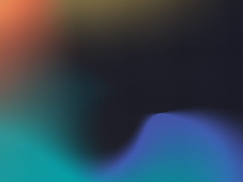 Abstract gradient using bamboo nine colours that represents the cover of the December industry insights.